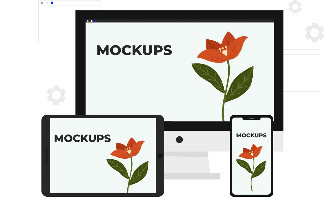 Mockups Meaning for the Client